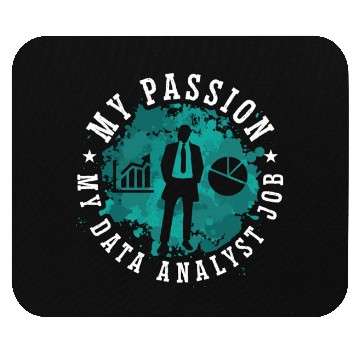 Discover Data Analyst My Passion My Data Computer Science Mouse Pads