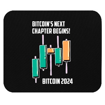 Discover Bitcoin 2024 BitcoinHalving Bitcoin's Next Chapter Mouse Pads