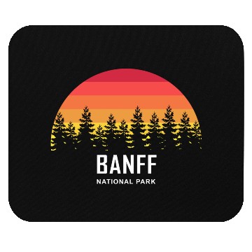 Discover Banff National Park Mouse Pads