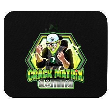 Discover Crack Matrix Broly-Green Rage Quit Mouse Pads