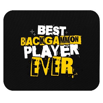 Discover Best Backgammon Player Ever Board Dice Game Lover Mouse Pads
