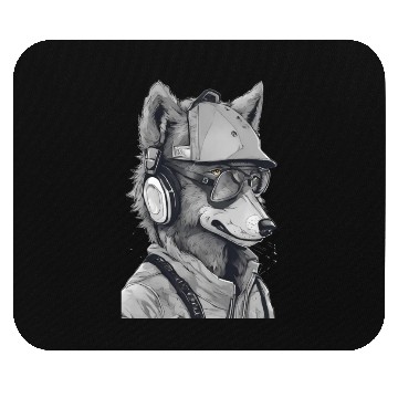 Discover Wolf Hacker Mouse Pads