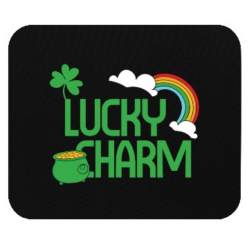 Discover Lucky Charm St. Patrick's Day Theme Mouse Pads