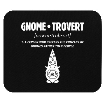 Discover Garden Gnome Lover Gnomes Mouse Pads