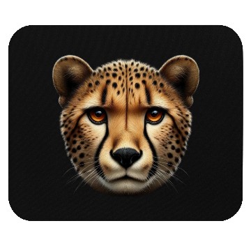 Discover Cheetah Head Wildlife Mouse Pads