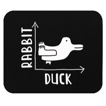 Discover Wittgensteins Rabbit Duck Illusion Mouse Pads