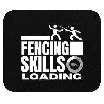 Discover Fencing Skills Loading Funny Fencer Mouse Pads