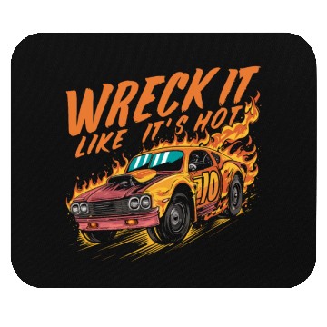 Discover Demo Derby Demolition Derby Demolition Derby Lover Mouse Pads