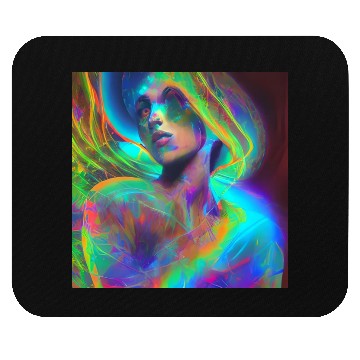 Discover Neon Ghost Mouse Pads