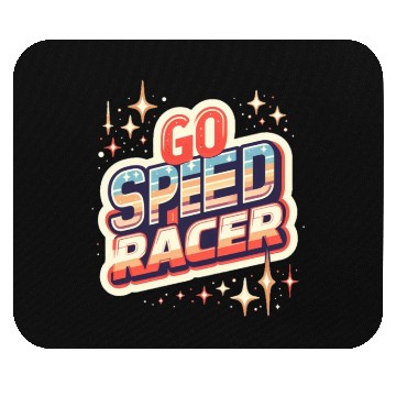 Discover Go speed racer Mouse Pads