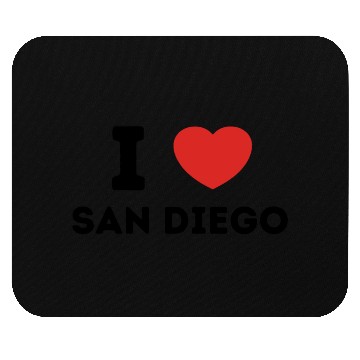 Discover I Love San Diego United States Mouse Pads