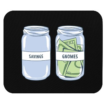 Discover Garden Gnome Saving Gnomes Mouse Pads