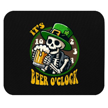 Discover ITS BEER O CLOCK ST PATRICKS DAY Mouse Pads