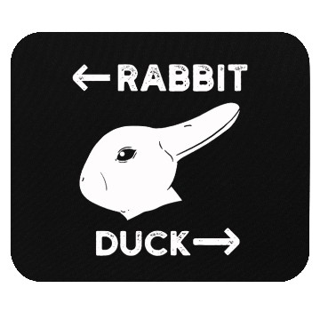 Discover Wittgensteins Rabbit Duck Illusion Mouse Pads
