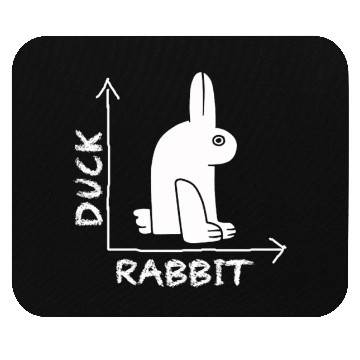 Discover Wittgensteins Rabbit Duck Illusion Mouse Pads