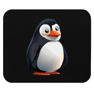 Discover Cute cartoon penguin Mouse Pads