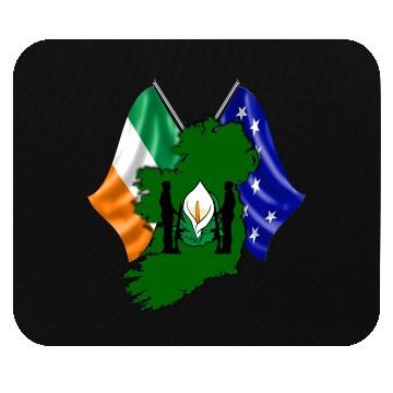 Discover Irish Easter Lily - Designed in Ireland Mouse Pads