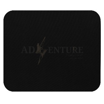 Discover Adventure, Nature, Camping Mouse Pads