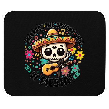 Discover Skull with Cinco De Mayo Mouse Pads