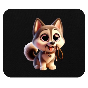 Discover Charming Puppy Love Mouse Pads