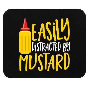 Discover Hot Sauce Buffalo Sauce Ranch Dressing Condiment Mouse Pads
