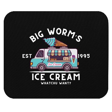 Discover Ice cream van Mouse Pads