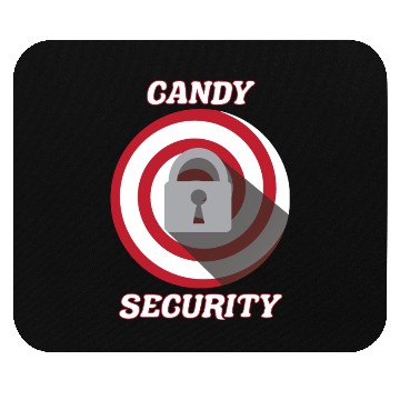 Discover Candy Security Kids Parents Matching Birthday Mouse Pads