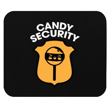 Discover Candy Security Kids Parents Matching Birthday Mouse Pads