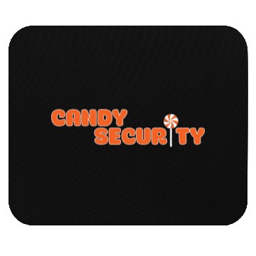 Discover Candy Security Mom Dad Matching Birthday Costume Mouse Pads