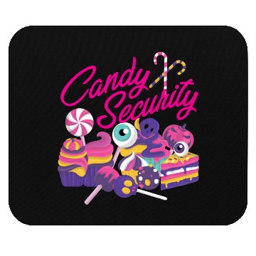 Discover Candy Security Mom Dad Matching Birthday Costume Mouse Pads