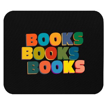 Discover Book Books Books: A Journey Beyond Pages Mouse Pads