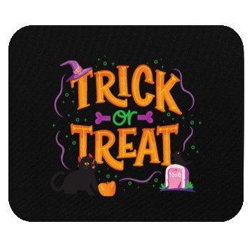 Discover Trick or Treat Halloween. Mouse Pads