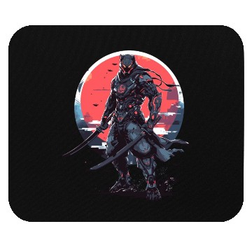 Discover Anime Panther -Krieger Samurai Katana Mouse Pads