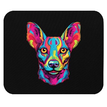 Discover Watercolor Colorful Peruvian Inca Orchid Mouse Pads