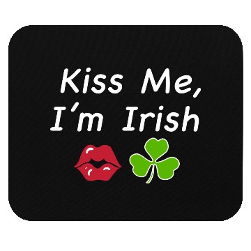Discover St Patricks Kiss Me I'm Irish Trendy Baby Mouse Pads, Y2k