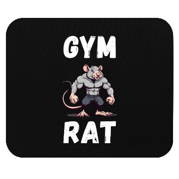 Discover Gym Rat Mouse Pads