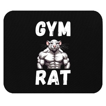 Discover Gym Rat Mouse Pads