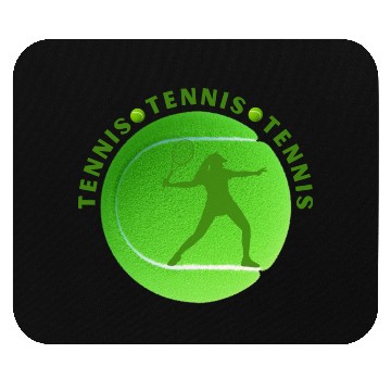 Discover Tennis. Mouse Pads