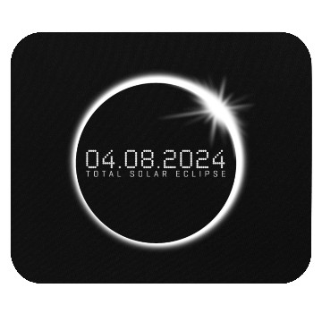 Discover Total Solar Eclipse 2024 Mouse Pads