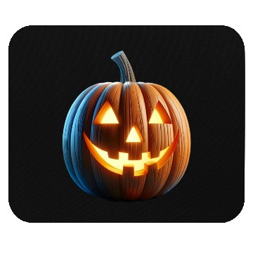 Discover Jack o Lantern Pumpkin Mouse Pads