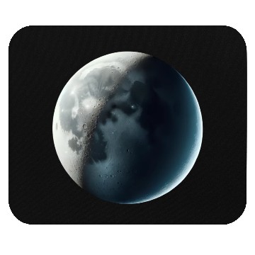 Discover Waxing Crescent Moon Mouse Pads
