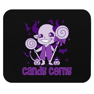 Discover Candy Corny Cute Ghost Mouse Pads