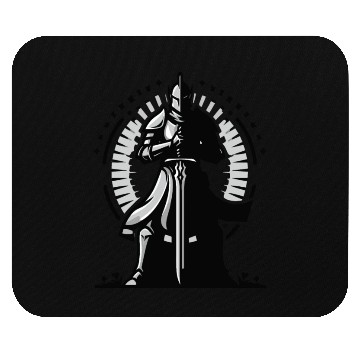 Discover Choose Peaceful Battle | Serene Warrior Design Mouse Pads