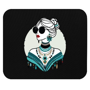 Discover Fashion Icon Iris Mouse Pads