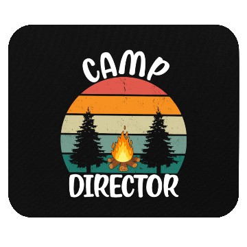 Discover Counselor Camper Summer Camp Director Mouse Pads