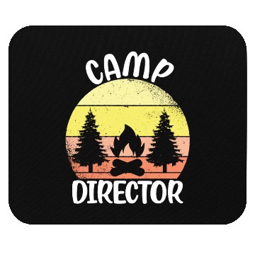 Discover Counselor Camper Summer Camp Director Mouse Pads