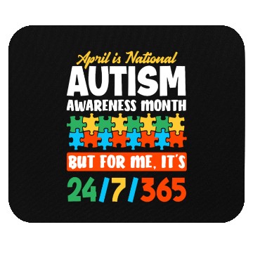 Discover April Is National Autism Awareness Month Mouse Pads