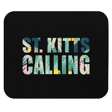 Discover St. Kitts Calling Tropical Vibes Souvenir Mouse Pads