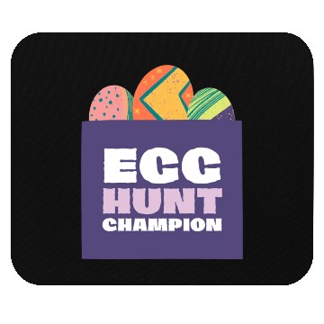 Discover Egg Hunt Champion Mouse Pads