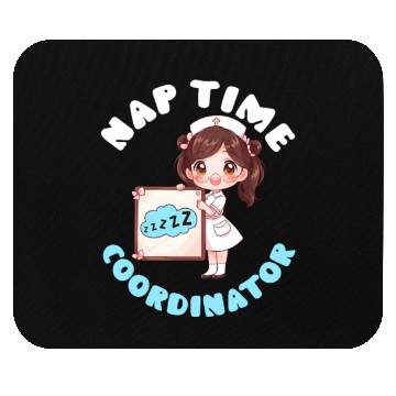 Discover Anesthesia Nurse Nap Time Coordinator Mouse Pads